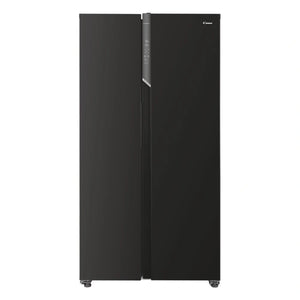 Candy Side By Side American Style Fridge Freezer 442 Litre - Black
