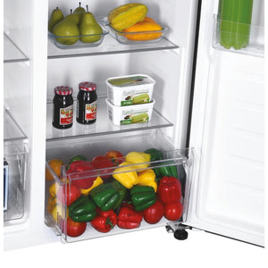 Candy Side By Side American Style Fridge Freezer 442 Litre - Black | CHSBSV5172EBKN