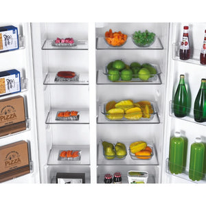 Candy Side By Side American Style Fridge Freezer 442 Litre - Black | CHSBSV5172EBKN