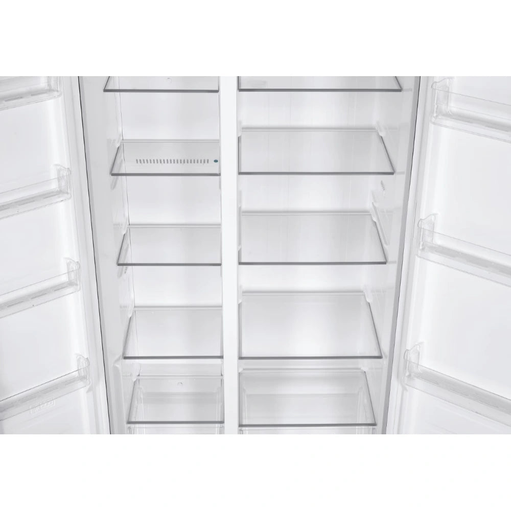 Candy Side By Side American Style Fridge Freezer 442 Litre - Black | CHSBSV5172EBKN