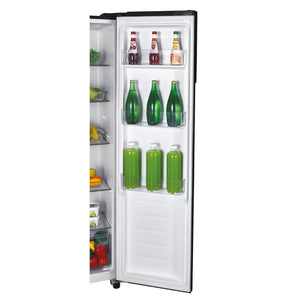 Candy Side By Side American Style Fridge Freezer 442 Litre - Black | CHSBSV5172EBKN