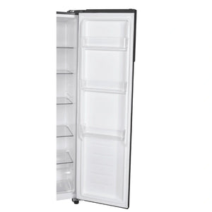 Candy Side By Side American Style Fridge Freezer 442 Litre - Black | CHSBSV5172EBKN