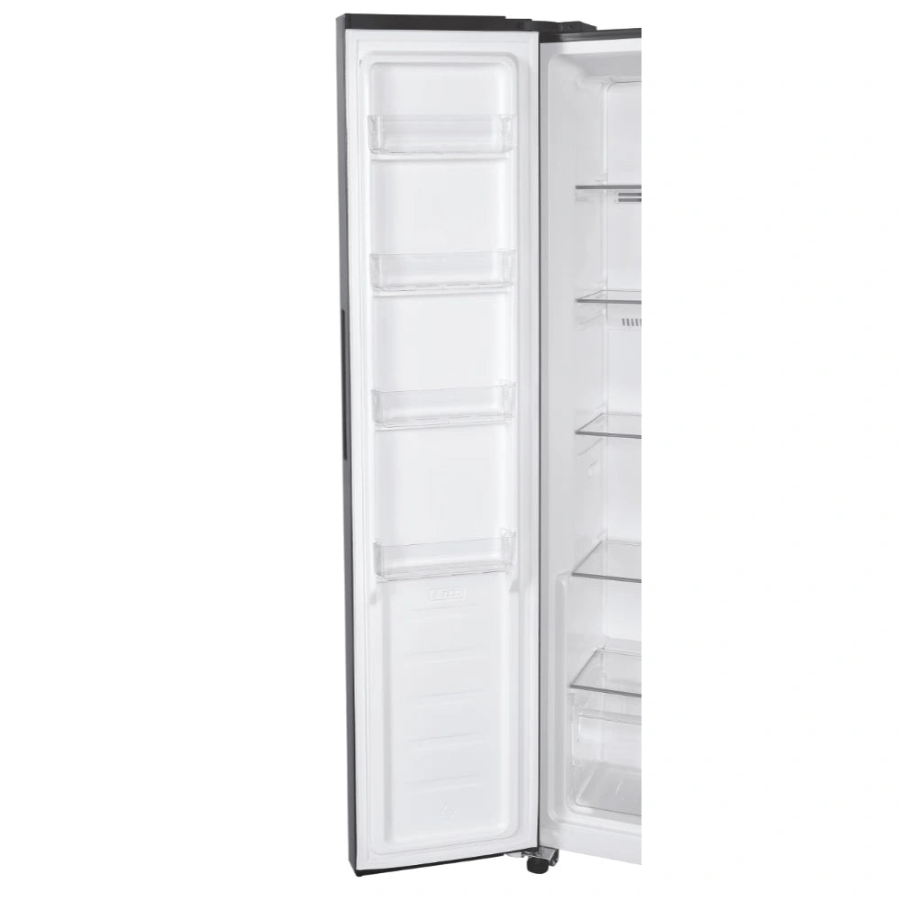 Candy Side By Side American Style Fridge Freezer 442 Litre - Black | CHSBSV5172EBKN