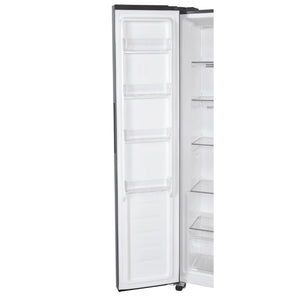 Candy Side By Side American Style Fridge Freezer 442 Litre - Black | CHSBSV5172EBKN