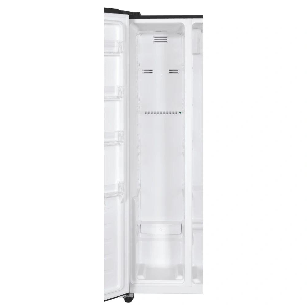 Candy Side By Side American Style Fridge Freezer 442 Litre - Black | CHSBSV5172EBKN