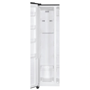 Candy Side By Side American Style Fridge Freezer 442 Litre - Black | CHSBSV5172EBKN