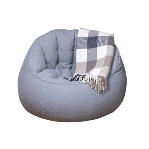Elephant Boucle Chair Bean Bag - Grey | EBOTER20