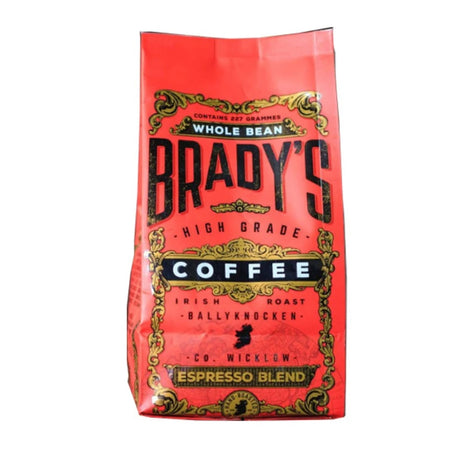 Bradys Coffee Espresso Blend Whole Bean Coffee 227g | CB004