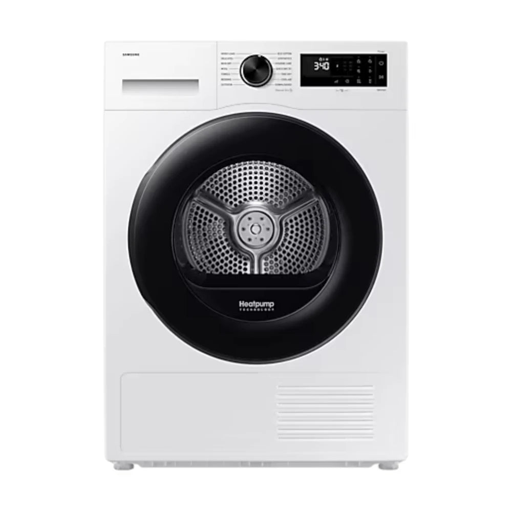 Samsung Series 5 9kg Heat Pump Tumble Dryer - White | DV90DG52A0AEEU