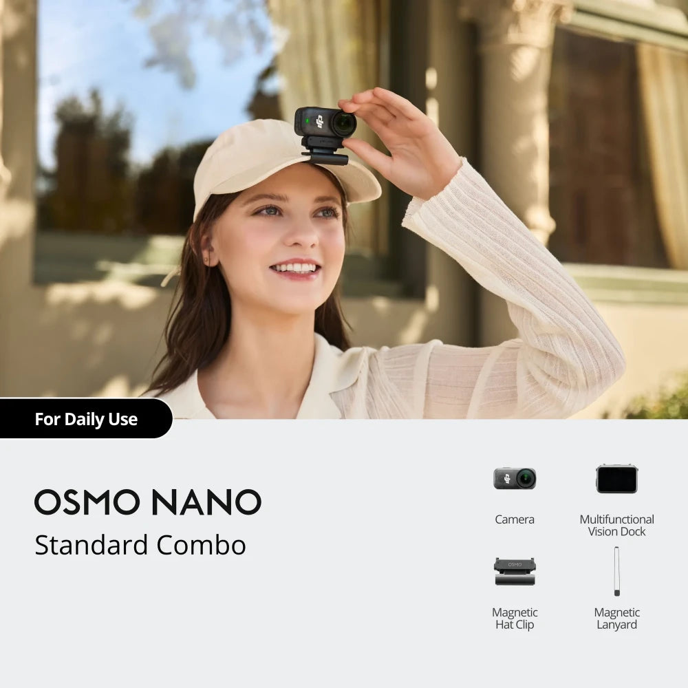 DJI Osmo Nano Standard Combo Action Camera (128GB) | CP.OS.00000460.02