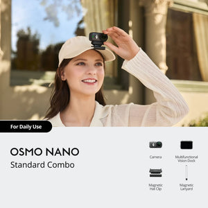 DJI Osmo Nano Standard Combo Action Camera (128GB) | CP.OS.00000460.02
