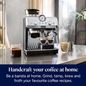 Delonghi La Specialista Arte Manual Bean to Cup Coffee Machine - Black | EC9155.MB