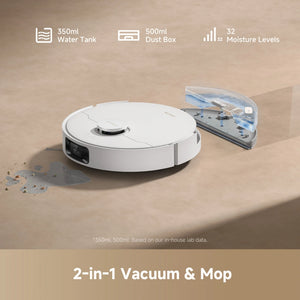 Dreame D20 Pro Plus Robot Vac Vacuum and Mop - White | RLD43SD