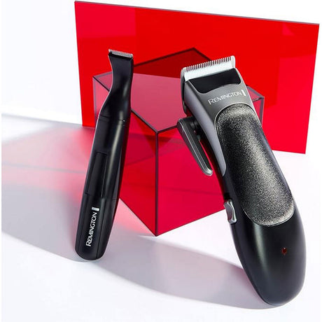 Remington Stylist Hair Trimmer Clipper - Black and Silver | HC367