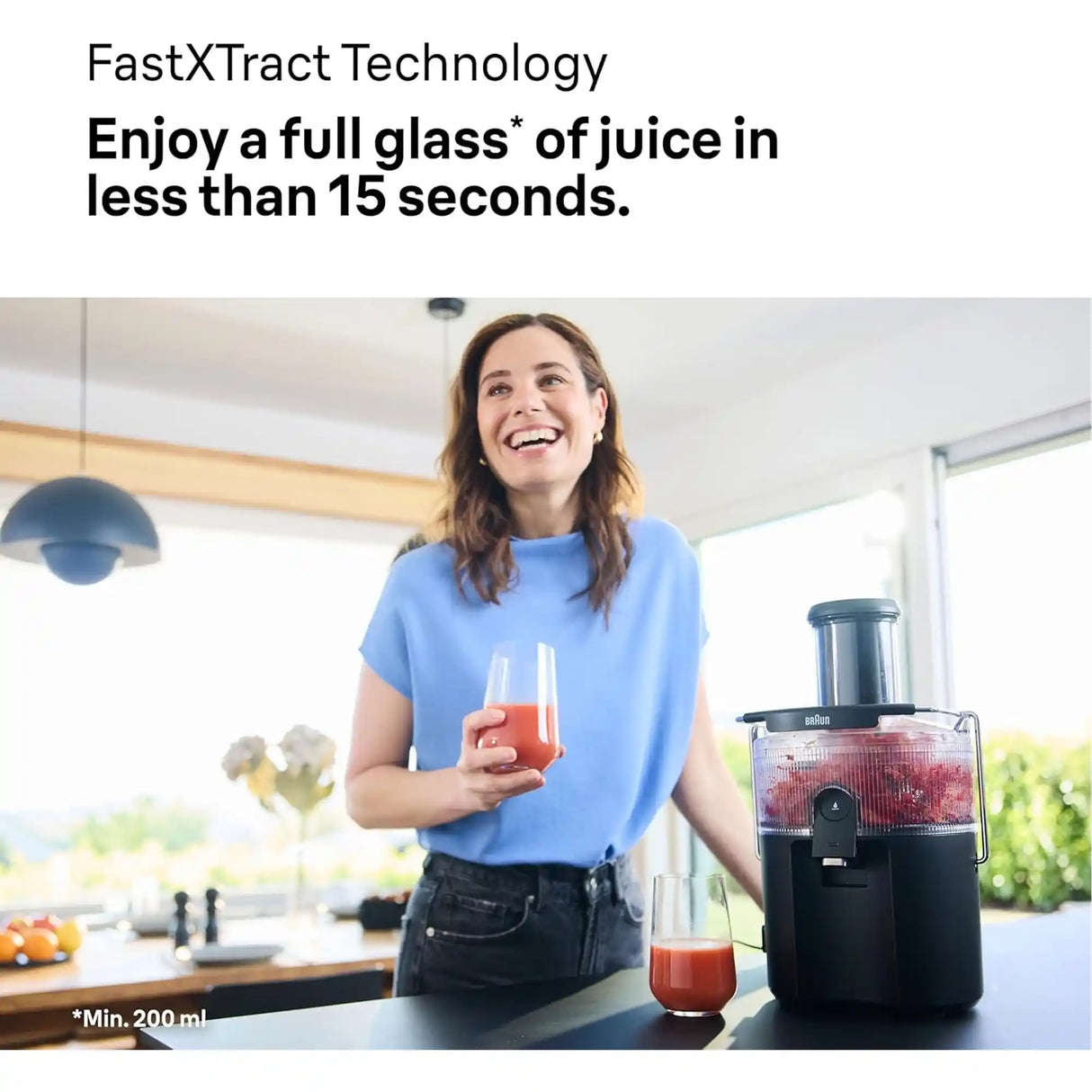 Braun MultiJuice 5 Juicer - Black | JC501AI-SJ5000