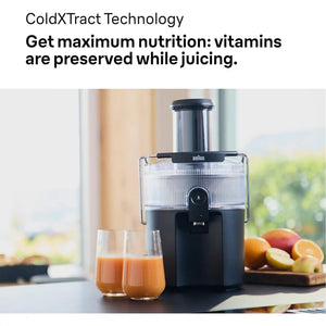 Braun MultiJuice 5 Juicer - Black | JC501AI-SJ5000