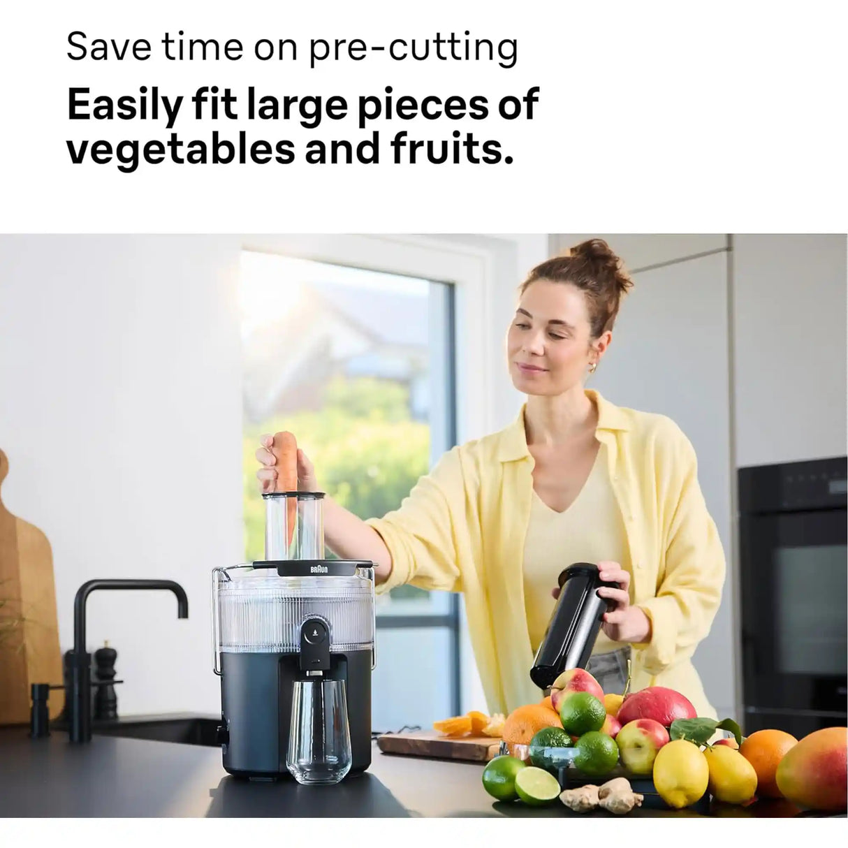 Braun MultiJuice 5 Juicer - Black | JC501AI-SJ5000