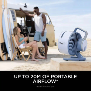 Shark FlexBreeze HydroGo Misting Portable Cooling Fan - Blue | FA050UKBL