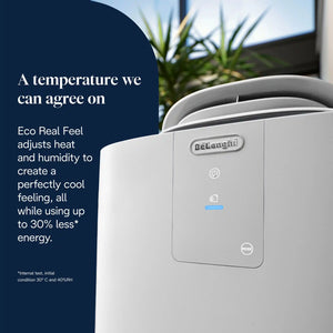 Delonghi Pinguino GentleJet Inverter Portable Air Conditioner 13000 BTU - White | AP130i