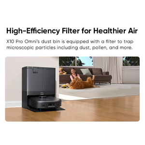 Eufy X10 Omni Pro Robot Vac Vacuum and Mop | T2351V11