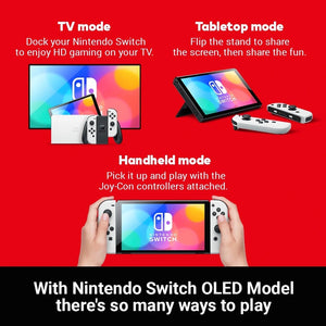 Nintendo Switch OLED Model Console - White | 10007456