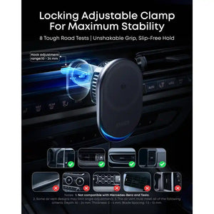 Anker Prime Wireless Car Charger ( MagGo, AirCool, Pad ) - Black | B2933H11