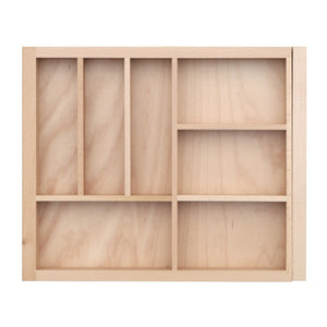 Wooden Expandable Cutlery Tray for Drawers to Fit inside 700-1000mm Cabinets | 3010575