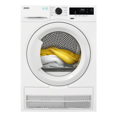 Zanussi 8kg Heat Pump Tumble Dryer - White | ZDH87A2PW