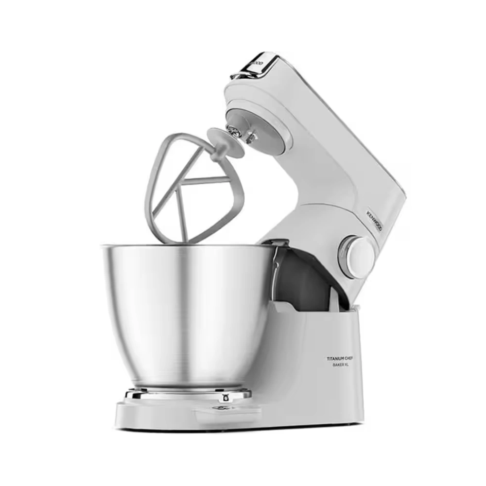 Kenwood Titanium Chef Baker XL Stand Mixer 1200W - White | KVL65.001WH
