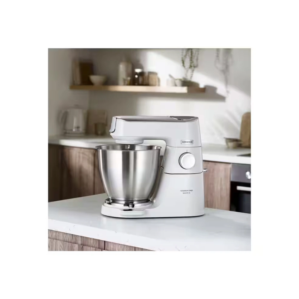 Kenwood Titanium Chef Baker XL Stand Mixer 1200W - White | KVL65.001WH