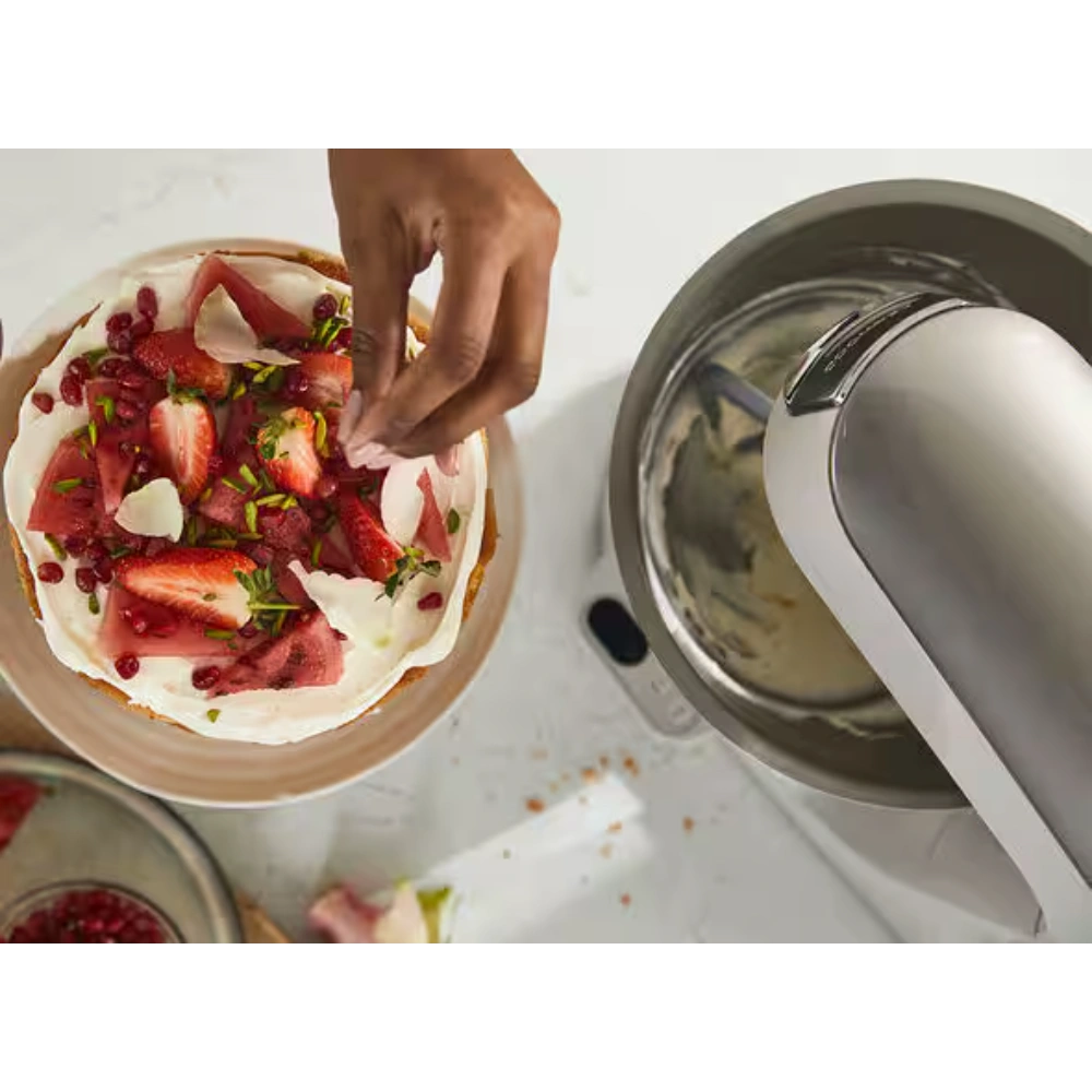 Kenwood Titanium Chef Baker Stand Mixer 1200W - White | KVC65.001WH