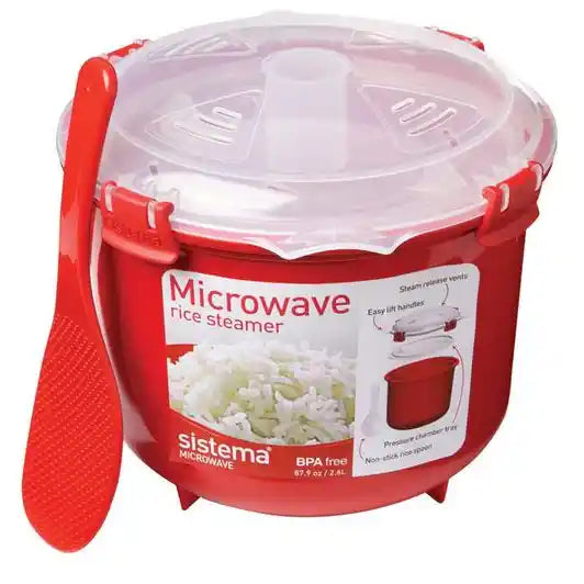 Sistema 2.6 Litre Microwave Rice Steamer Round | 1110