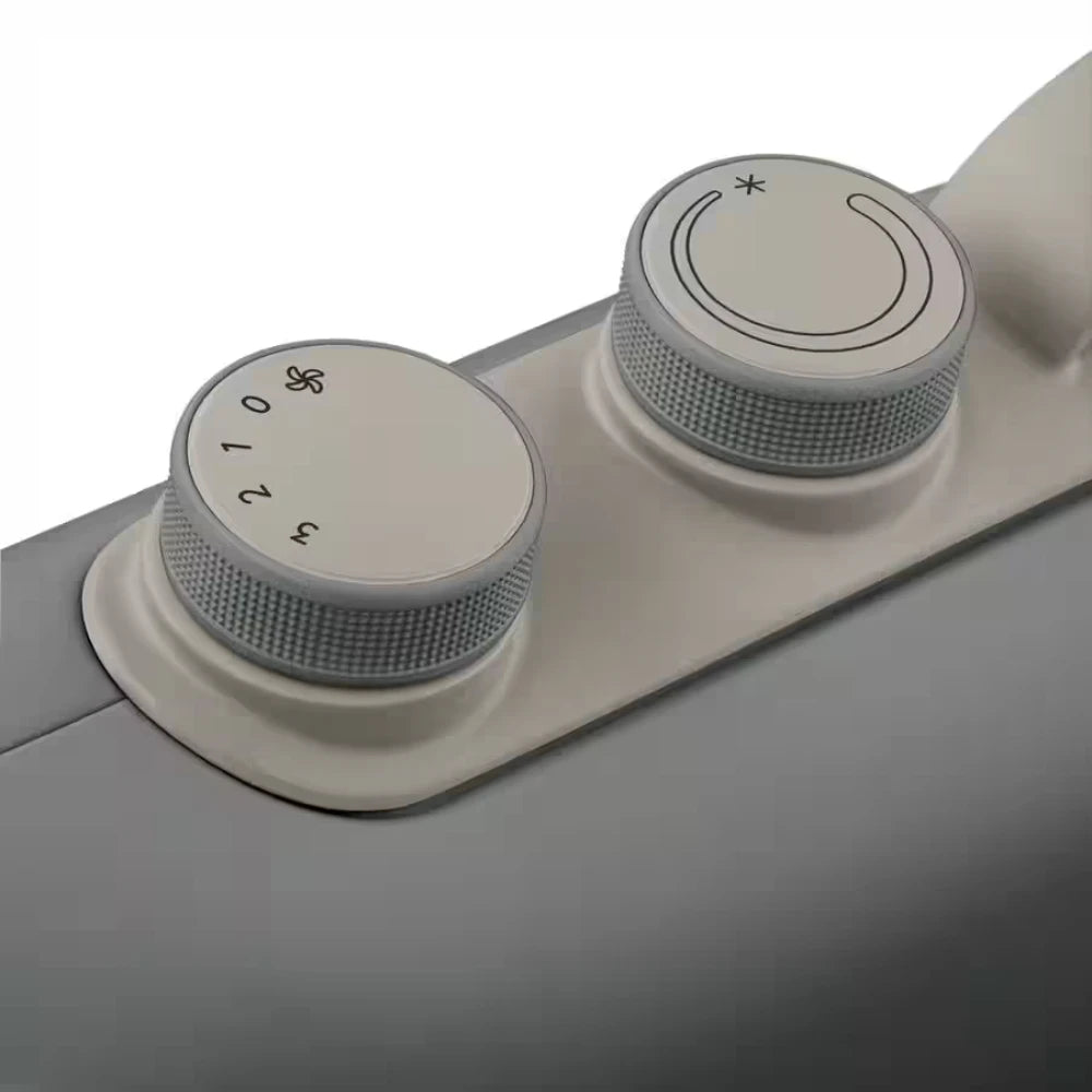 Delonghi Capsule Fit 2.4Kw Fan Heater - Grey | HFS70B24.GY