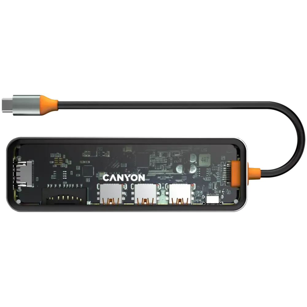 Canyon 7 Port USB C Hub 100w | CNS-TDS13
