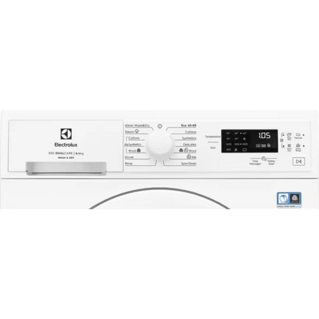 Electrolux 8kg / 4kg Washer Dryer - White | EWDK5846B