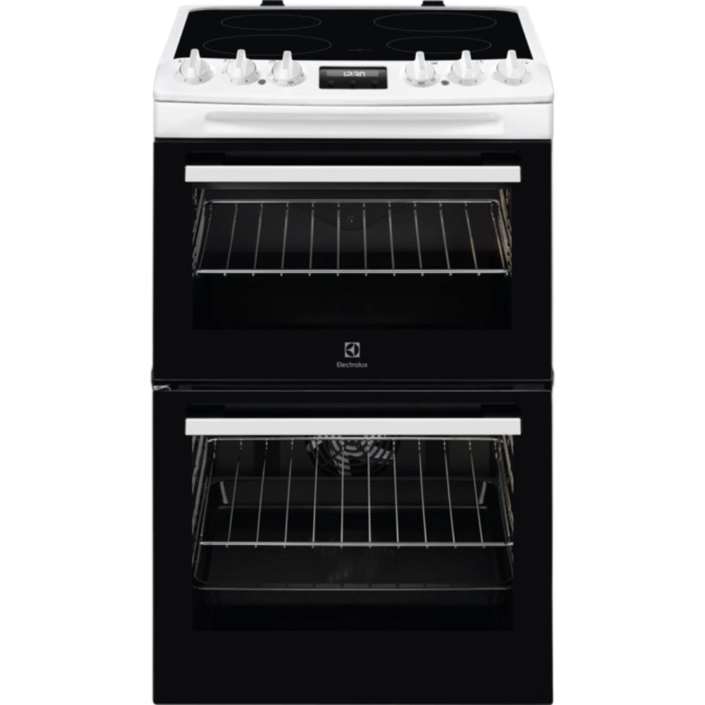 Electrolux 55cm Freestanding Double Oven Electric Cooker | Rated A