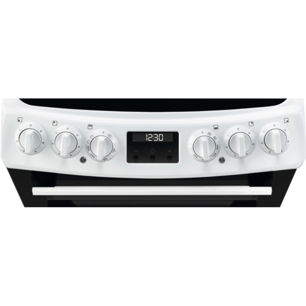 Electrolux 55cm Freestanding Double Oven Electric Cooker - White | LKR555100W