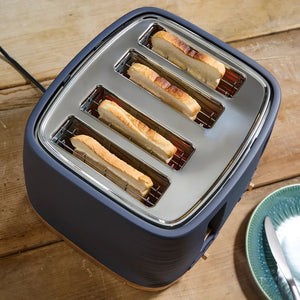 Morphy Richards Clay 4 Slice Toaster - Flint Grey | 243101