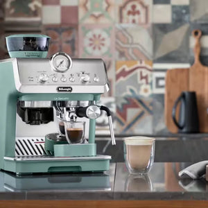 Delonghi La Specialista Arte Manual Bean to Cup Coffee Machine - Green | EC9155.GR