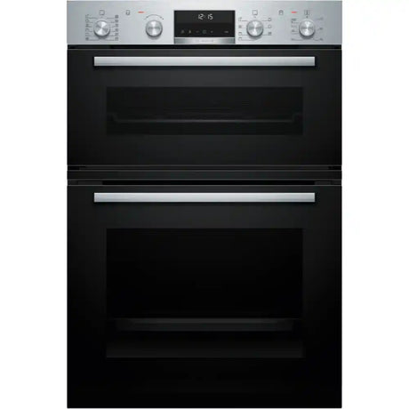 Bosch Series 6 Built In Electric Double Oven - Stainless Steel | MBA578BS7B