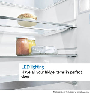 Bosch Series 4 176cm 60/40 Fridge Freezer Low Frost - Inox | KGV33VLEAG