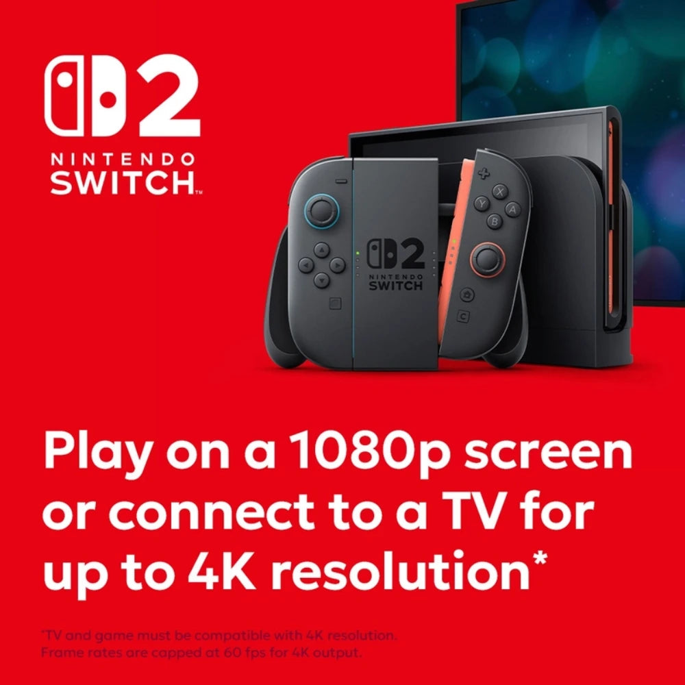 Nintendo Switch 2 Console with Mario Kart World Bundle - Black | 10015921