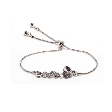 Newgrange Living Heart Bracelet - Silver | 600348