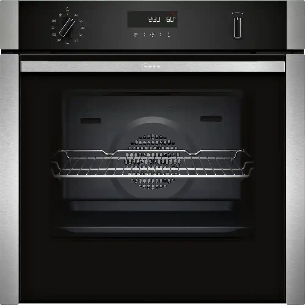 Neff N 50 Built In Multifunction Single Oven - Stainless Steel | B6ACH7AN7B