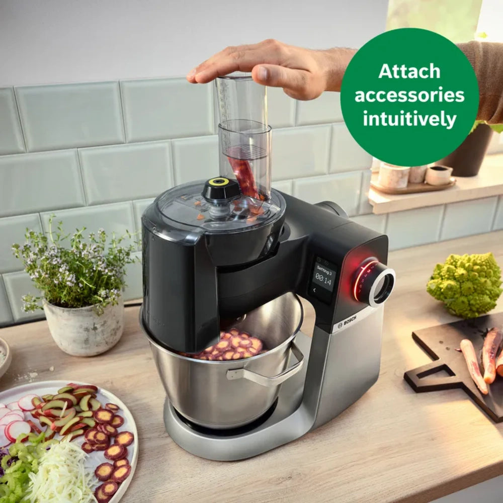 Ex-Display Bosch Series 6 Stand Mixer - Black and Silver | MUMS6ZM00G