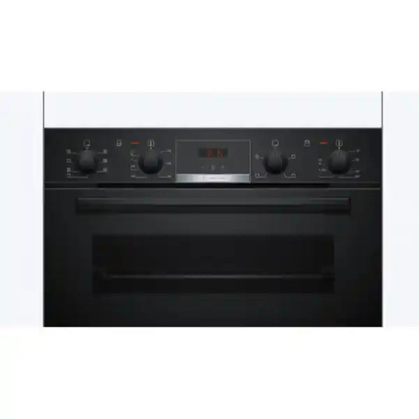 Bosch Series 4 Built In Double Oven with EcoClean Direct - Black | MBA533BB3B