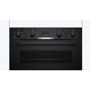 Bosch Series 4 Built In Double Oven with EcoClean Direct - Black | MBA533BB3B