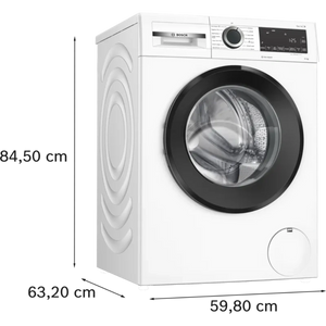 Bosch Series 6 10KG 1400 Spin Washing Machine - White | WGG254Z1GB