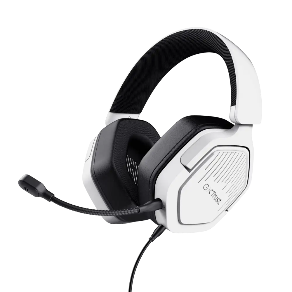 Trust Carus Multiplatform Gaming Headset Headphones - White | T25448