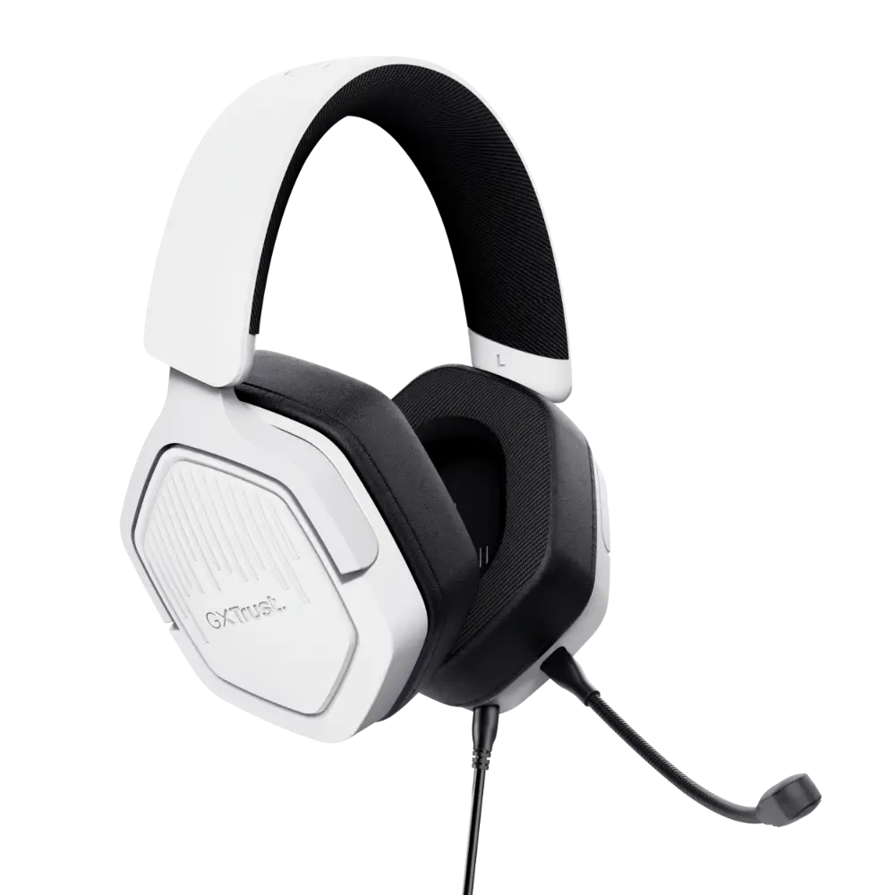 Trust Carus Multiplatform Gaming Headset Headphones - White | T25448